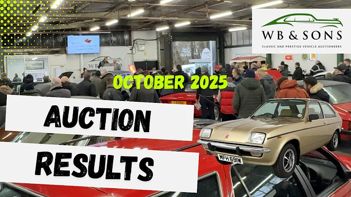 October Auction Results! - WB & Sons Classic Car Auction