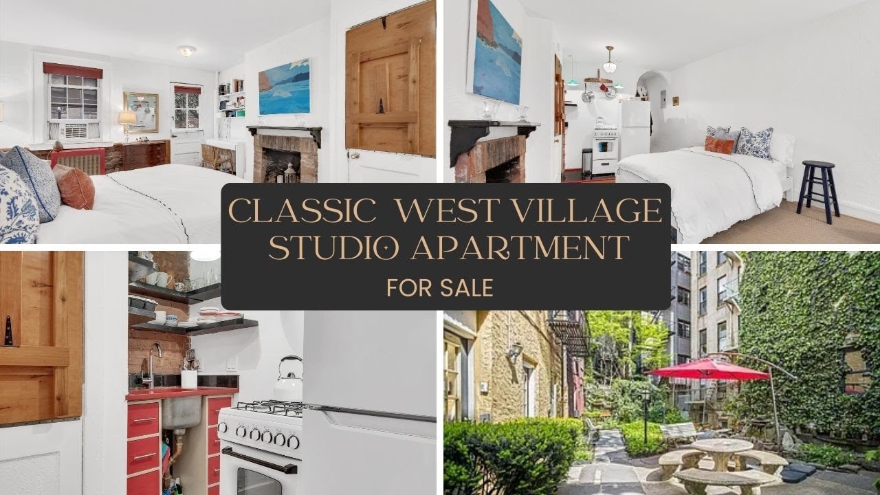 Classic West Village Studio Apartment w/ Garden. SOLD! YouTube