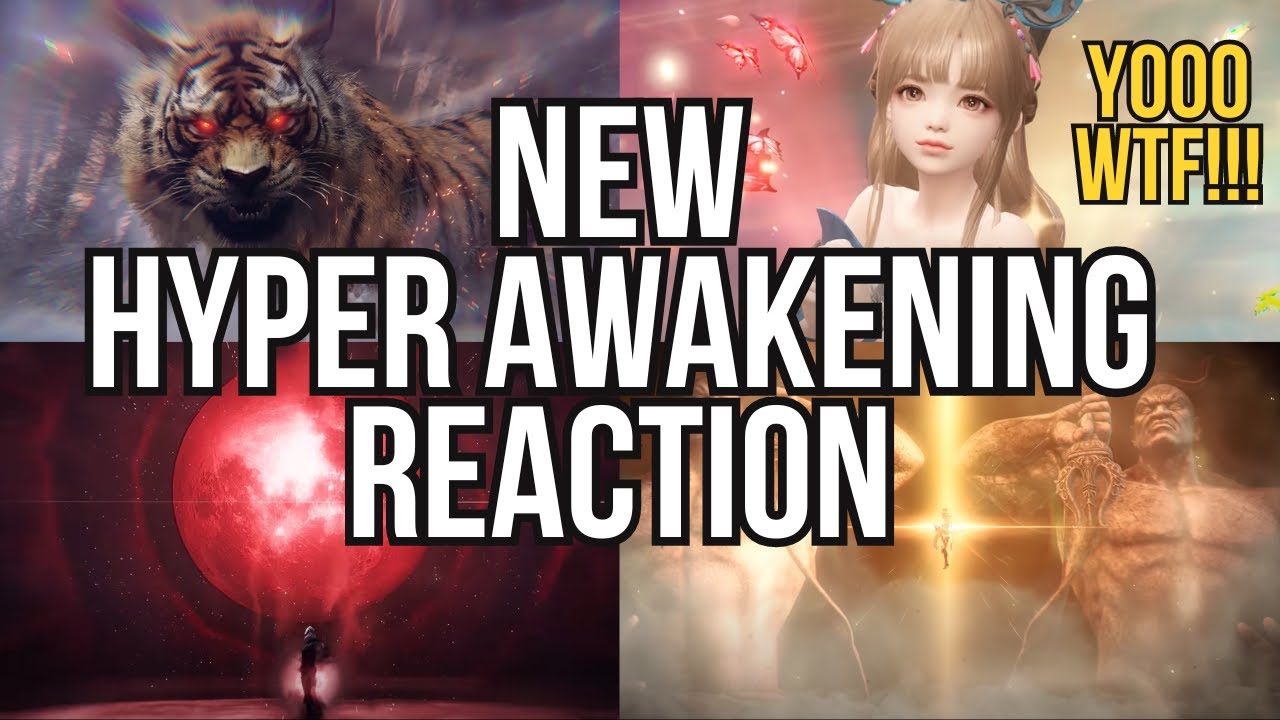 [Lost Ark] NEW HYPER AWAKENING RAW REACTION (ALL CLASSES)
