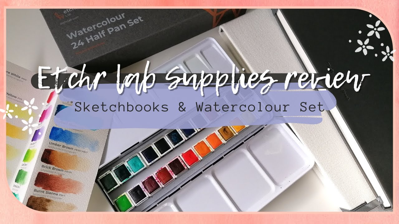 Etchr Lab Watercolour Sketchbooks