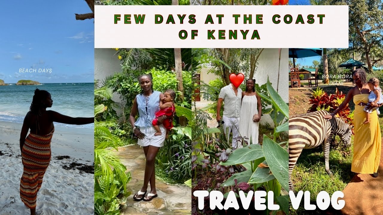 TRAVEL VLOG/few days at the coast/things to do in Kenya /watamu/Nyali /Diani/Bora bora wildlife park