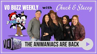 The Animaniacs Are Back - Watch 1st Official Interview Together @vobuzzweekly