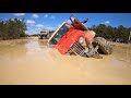 Epic 4x4 Mudding (JEEP ALMOST ROLLS OVER)