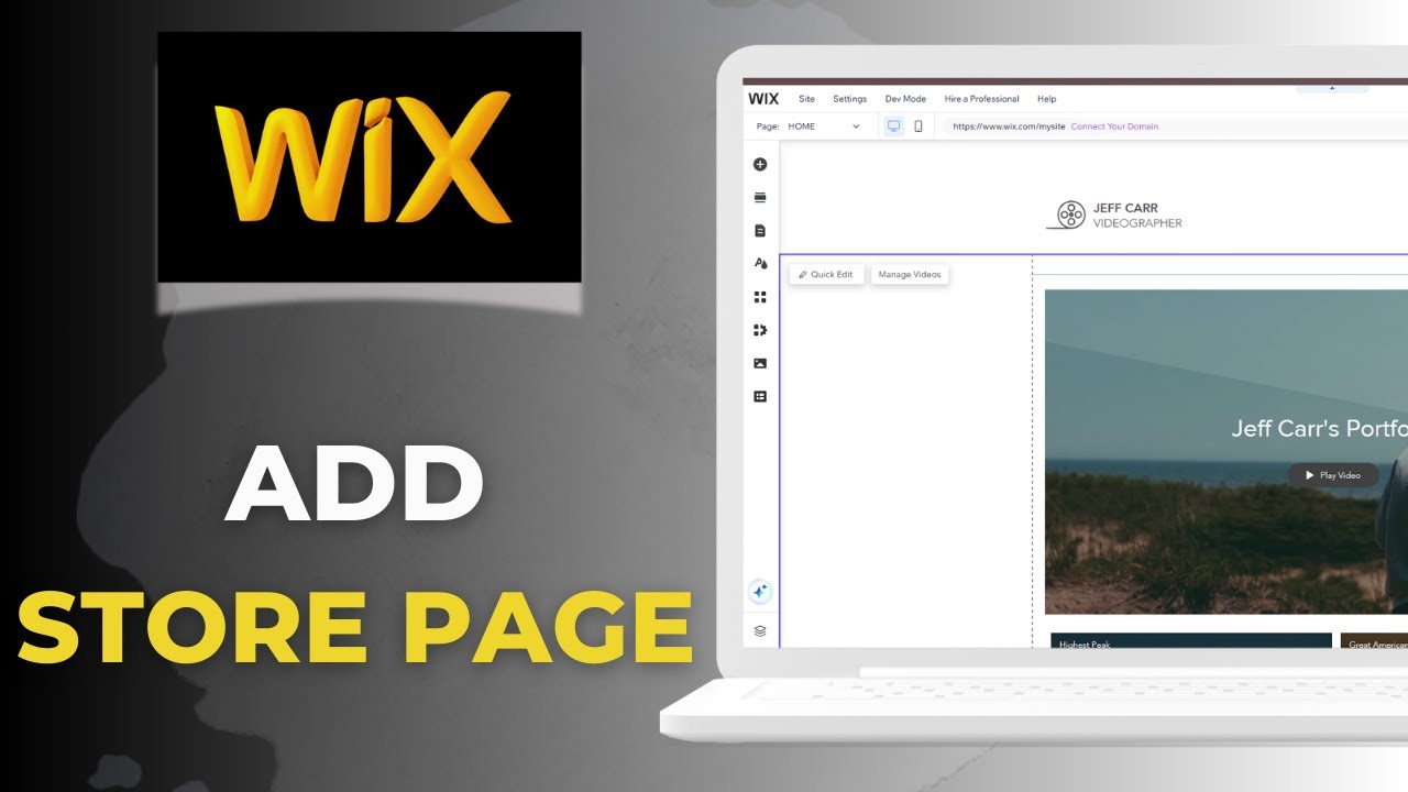 How to Add a Store Page in Wix Website | Step-by-Step Guide - YouTube