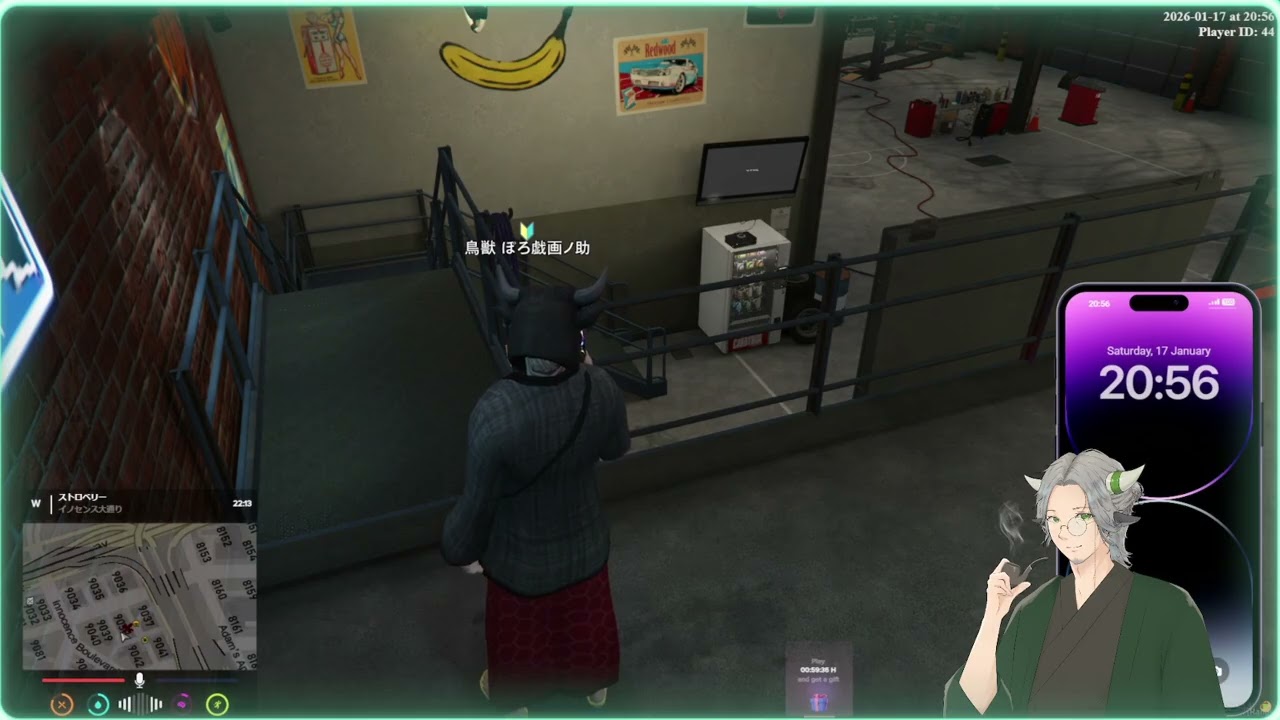 [GTAV][まちグラ]配信、RP鯖5日目。体調不良につき早めに終わります。。。��