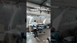 Inside APL: How Double Kissan Tarpaulin Is Made #shorts