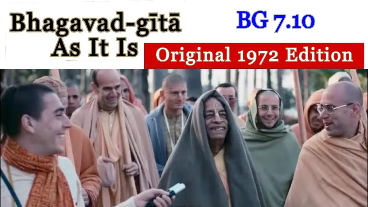 [BG 7.10] The Original Seed of All Existences