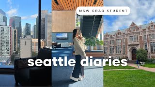 week in my life as a grad student in seattle | university of washington
