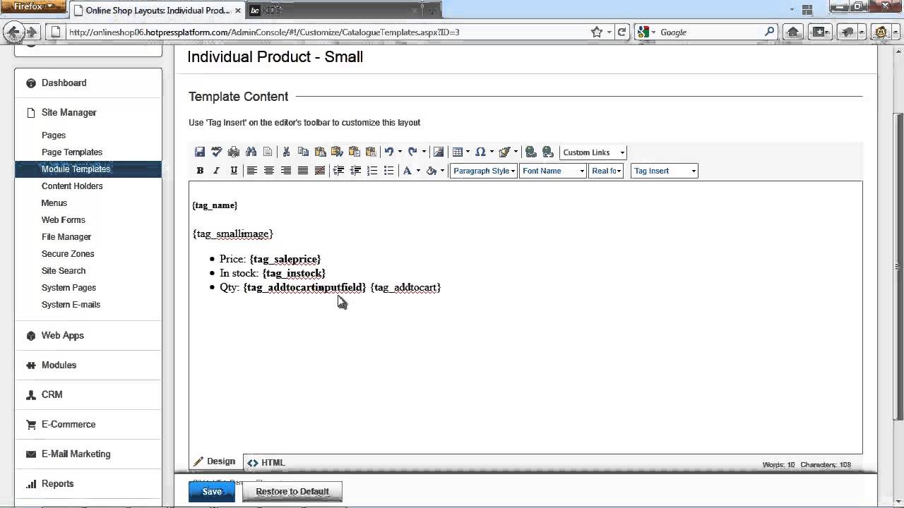 Business Catalyst Product Layouts Adobe BC Training YouTube
