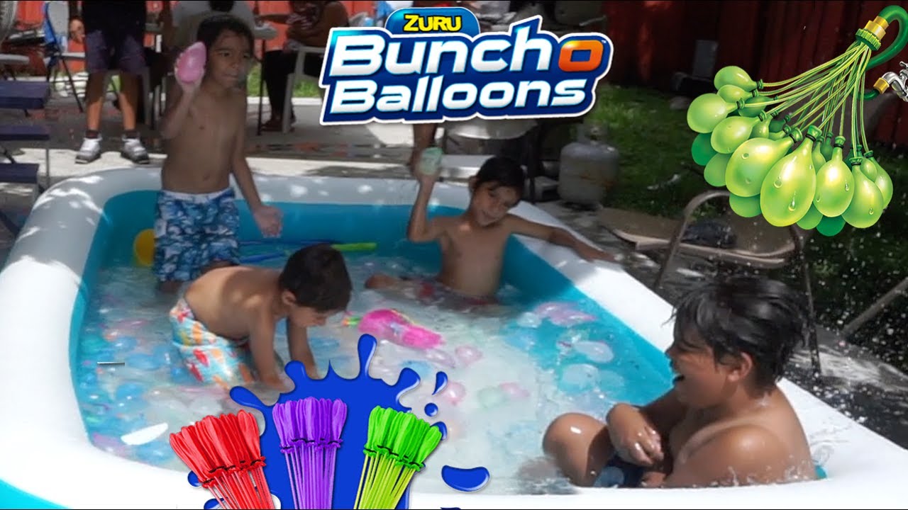 Bunch O Balloon Fun! Water Balloon - Sean's Family Fun Zone