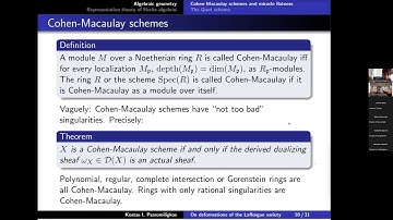 Deformation theory of the Lafforgue variety, part 1/2 - Kostas Psaromiligkos