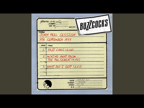 Buzzcocks — What Do I Get (John Peel Show 7th Sep 1977)