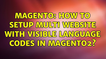 Magento: How to Setup Multi Website With Visible Language Codes in Magento2? (2 Solutions!!)
