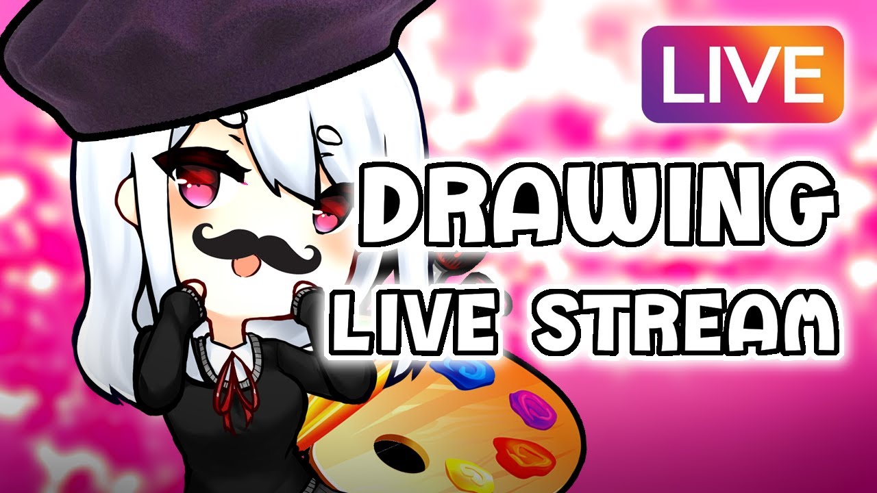 Drawing Live Stream - มาวาดรูปกัน! (ง'̀-'́)ง #2 - YouTube