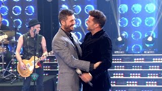 ¡A pura música y carisma, Ricky Martin conquistó Showmatch!