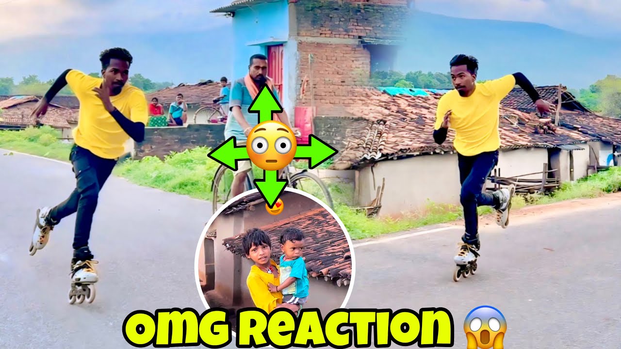 Omg Reaction From public || Santali skating vlogs ||