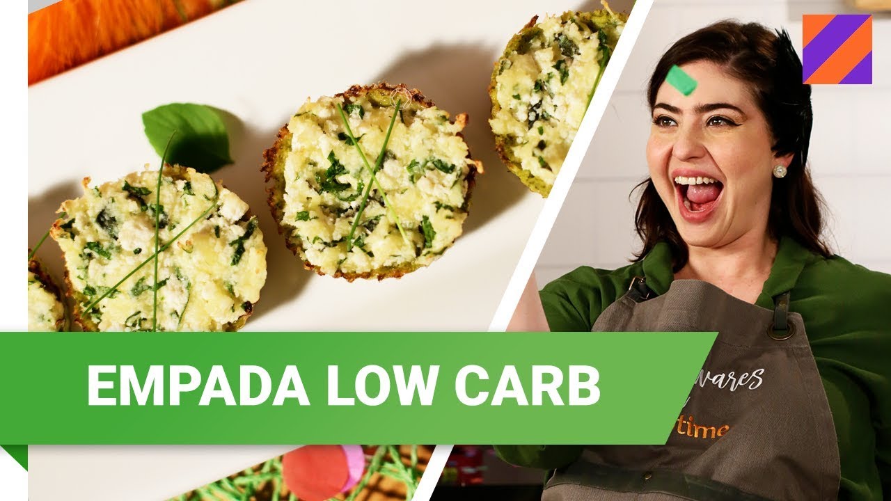 COMO FAZER EMPADA LOW CARB!