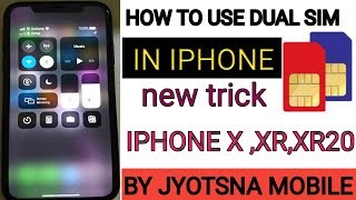 How to Setup Dualsim for Apple XR | Apple xr Esim Activation |iphone dualsim Setup
