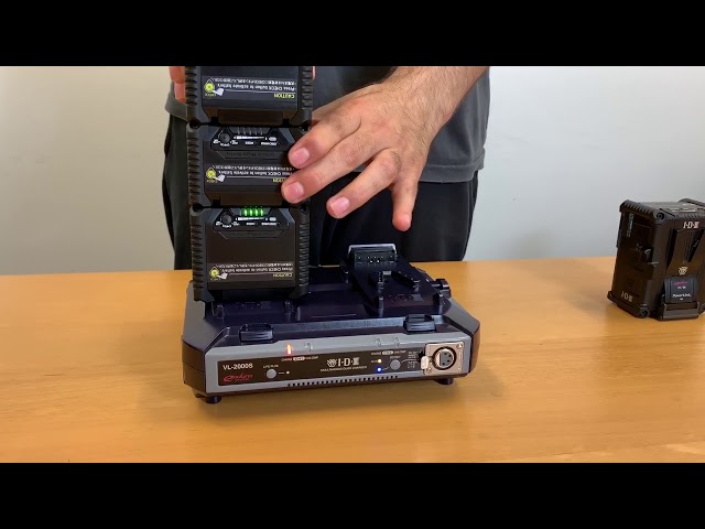 IPL Series V-Mount Battery by IDX (Charging) - 3 of 3 - YouTube