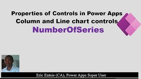 Power Apps  Chart Control - NumberOfSeries Property