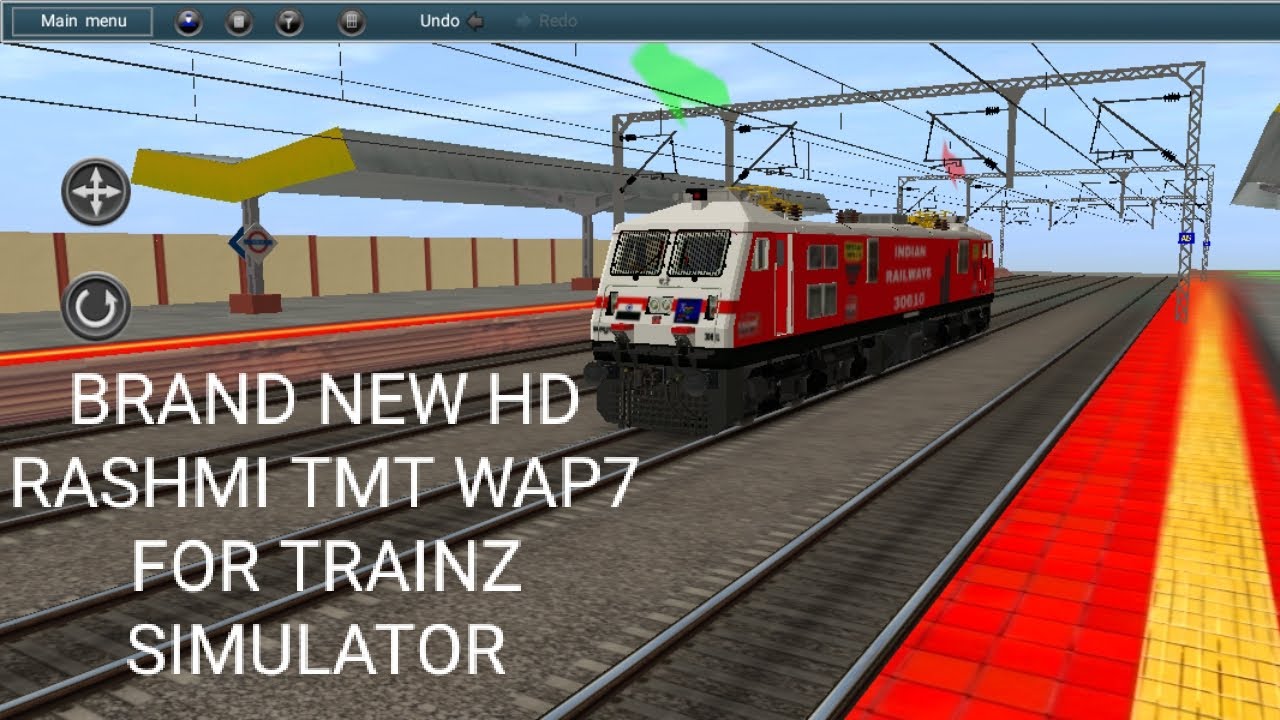 BRAND NEW HD RASHMI TMT WAP7 FOR TRAINZ SIMULATOR 