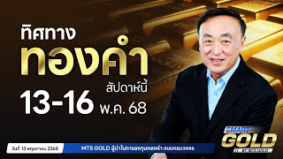 ทิศทางทองคำสัปดาห์ที่ 13-16 พ.ค. 68 | MTS SMART GOLD