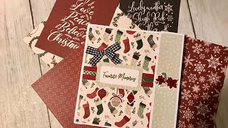 Easy, Fun Mini Folio tutorial for 6 x6 1/4 holds 4x4 photos