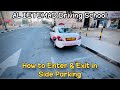 How to enter and exit in parallel parking