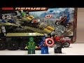 LEGO Marvel Super Heroes Avengers Captain America Vs Hydra Review 76017 