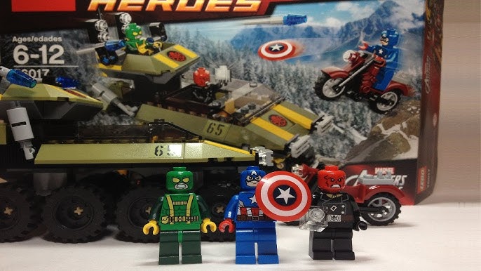 LEGO Marvel - The Infinity Saga - Capitão América Vs Hydra - Xickos  Brinquedos