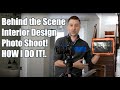 Behind the Scenes interior builder design photoshoot. How I do it.