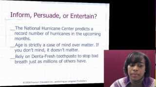 Celebrity Read 099 Module 6 - Purpose and Tone Profile