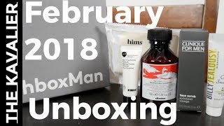 Birchbox Man February 2018 Unboxing