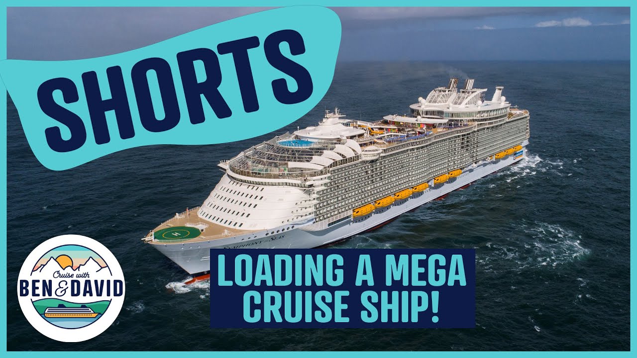 How Does a Mega Cruise Ship Source, Store, and Prepare All That