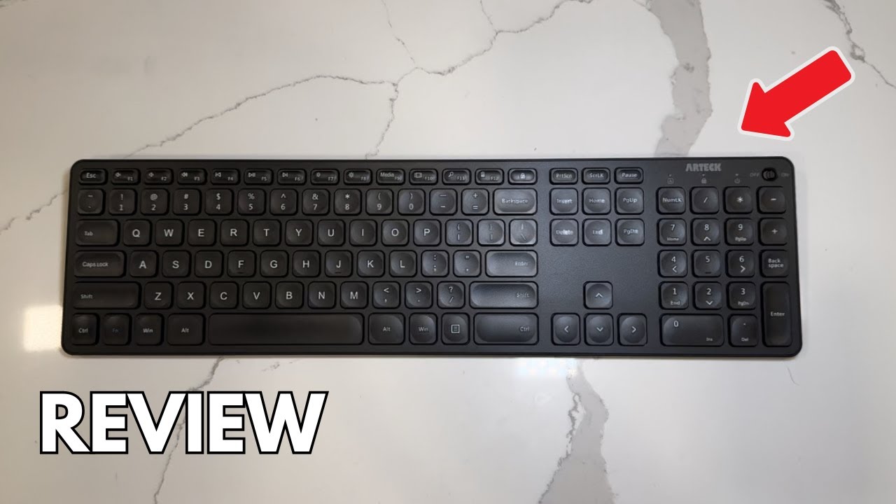 DIGITUS Ultra-Slim Wireless Tastatur | 2,4 GHz, Geräuscharm Mit Multimedia-Tasten