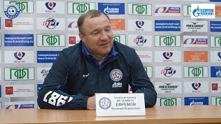 Оренбург-2 2:2 КАМАЗ. Пресс-конференция. Евгений Ефремов