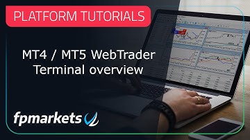 MT4 / MT5 WebTrader Terminal overview | FP Markets