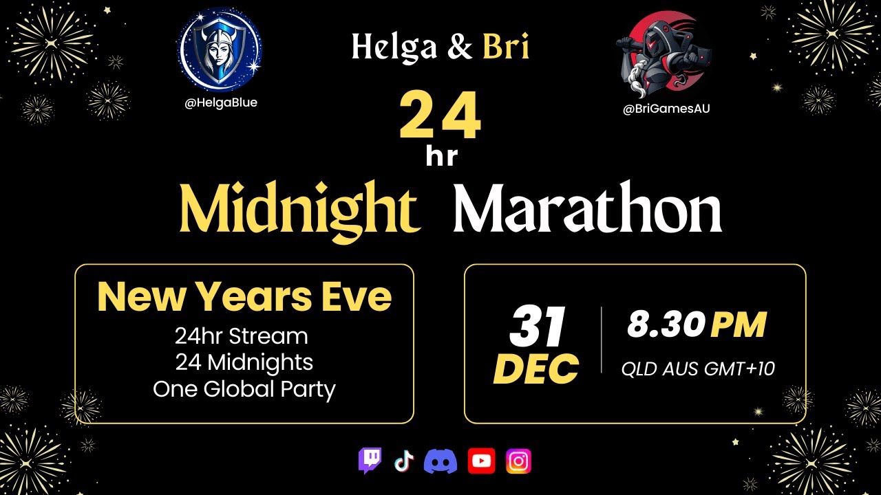🌍✨ 24 HOURS. 24 MIDNIGHTS. ONE GLOBAL PARTY. ✨🌍 Part 2