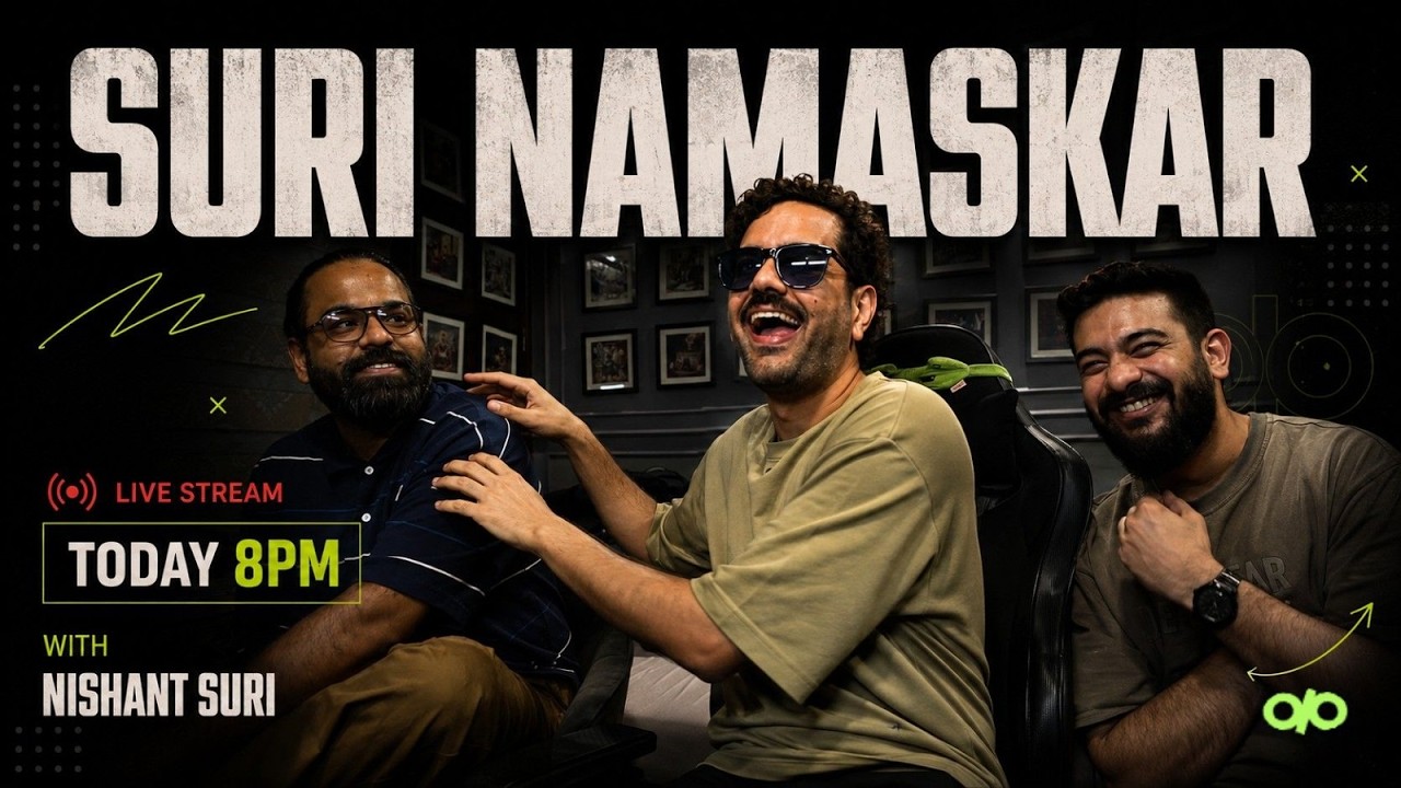 Suri Namaskar EP3 - LIVE STREAM TODAY AT 8PM