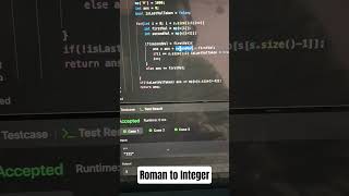 Roman to integer #leetcode #coding #striversdesheet #dsa #programming #placementprep #faang #maang