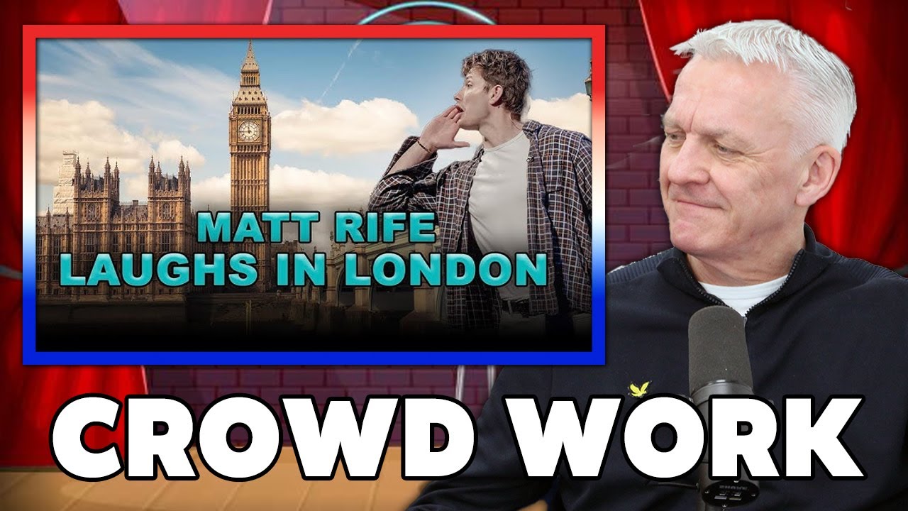 LEARNING LONDON | Matt Rife Crowd Work REACTION | OFFICE BLOKES REACT!!