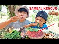 SAMBAL KENCUR .IKAN BAKAR ,JENGKOL GORENG. #mukbanglalapan #mukbang #asmr