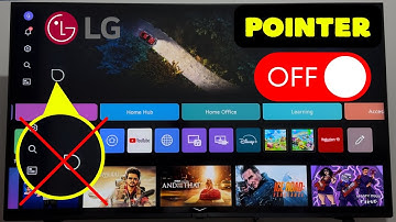 LG TV Magic Remote: How to Turn Pointer/Mouse Cursor Off! [Disable on webOS]