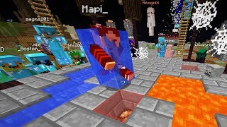 drowning minecraft hackers in front of the whole server