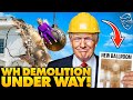 Hillary Clinton Throws Hysterical MELTDOWN Over Trump White House Demolition | Internet Reminds Her…