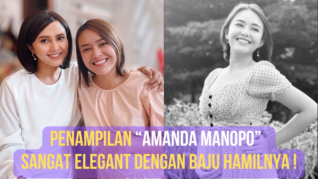 SALFOK TOTAL! Amanda Manopo Tampil Anggun Pakai Baju Hamil, Netizen Heboh!