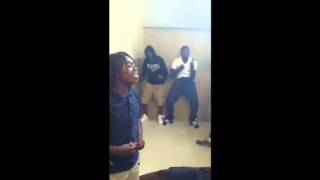 Northdade middle harlem shake !