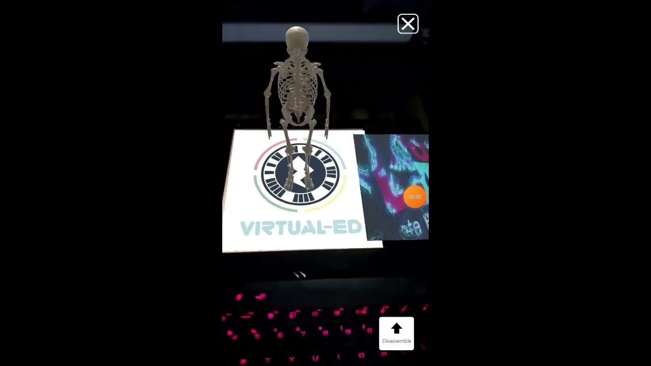 VirtualED an AR app for education built with Zappar SDK