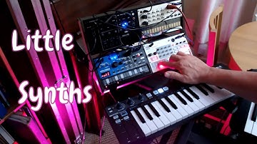 Creating a groove using the Keystep and Volcas- little synths