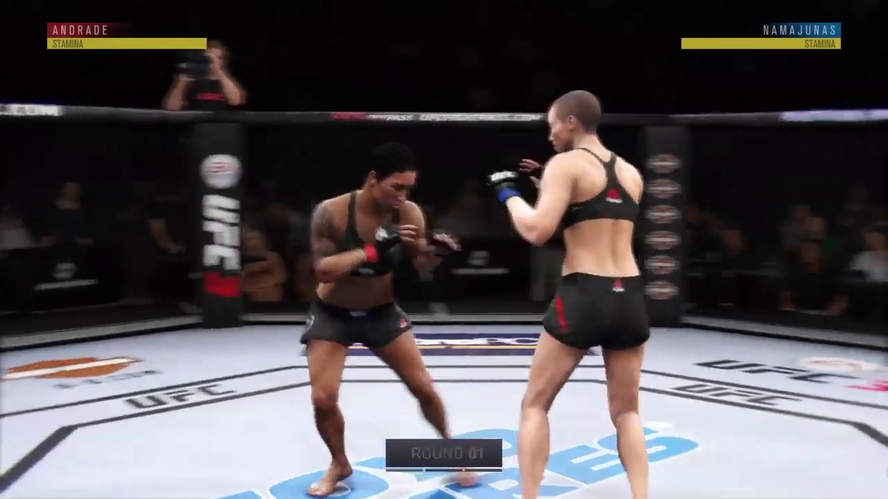 Ufc free fights andrade vs namajunas youtube